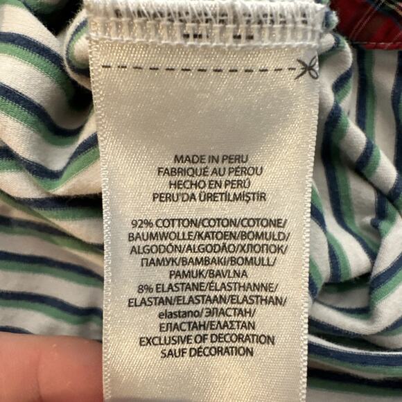 Polo Golf Ralph Lauren Stretch Lisle Men's XL TG Polo Shirt Green Striped - Picture 9 of 12